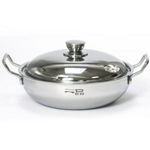 키친아트 일품 통3중 스텐304 파티웍24cm