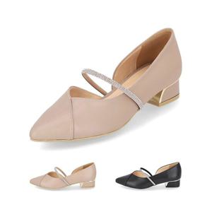 엘칸토 마쯔 여성 보석 스트랩  펌프스 3cm LCWD88M326