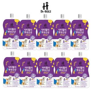 [친절한도그씨]닥터할리 펫밀크 180ml 10팩 유산균 CAT/DOG 겸용