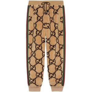 구찌 트레이닝 조거 팬츠 715233XJETP CAMELBROWN