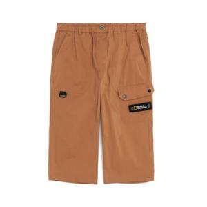 [내셔널지오그래픽 키즈] K222UHP070 카고 7부바지 CAMEL