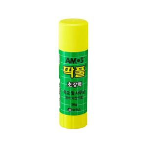 아모스 초강력 고체풀 딱풀 25g 3매입