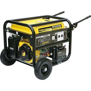 퍼맨 발전기 가솔린 SPG6500E2 방음형  6.6kva