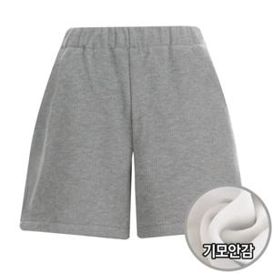 샵앤) 여성 허리벤딩 스웨이드 골덴반바지 PIC-WPT-20084-그레이