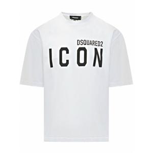 [DSQUARED2] 남성 티셔츠 D2 Be 아이콘 S79GC0080D20020 100 화이트 /9