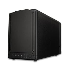 위즈플랫 HDX400U 4베이 3.5  대용량 외장스토리지 DAS USB3.2 Gen2 알루미늄 에어플로우 저소음 팬 간편장착