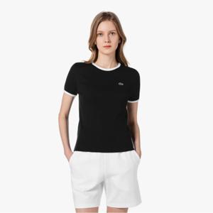 [시즌오프 30% 인하] 라코스테 공식 여성 링거 티셔츠 TF901E-55G 031