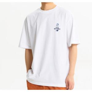 뉴발란스 BOY 보스턴 반팔티 오버핏 AA NBNEE21523 10 16 50