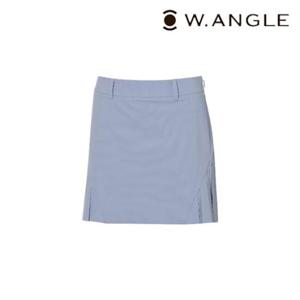[와이드앵글]  WWM23Q13GB  여성 CO 뒷판 부분 플리츠 큐롯 L (Grayish BLUE)