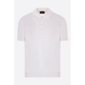 ROBERTO COLLINA cotton knit polo shirt RB10024RB1001