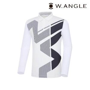 [와이드앵글] WMM23229W2  CO W.ICE 원픽 폴로 티셔츠 M (White)