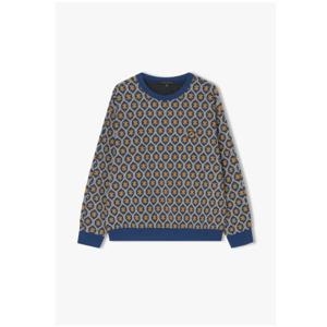 리버클래시 25S/S 그레이 플라워 자카드 스웨트 셔츠 LLS41502