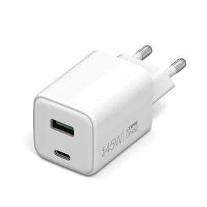 ipTIME UP452 GaN 45W 화이트 USB PD 3.0 고속 충전기