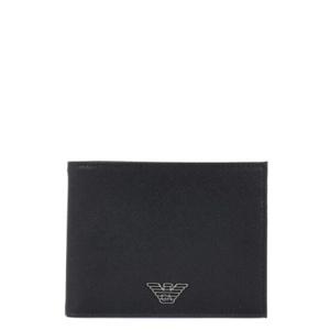 엠포리오 아르마니 로고 플라크 바이폴드 지갑 Y4R165Y138E092 81072BLACK TP934695939