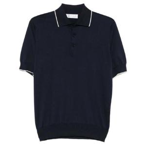 25 SS Brunello Cucinelli 니트 폴로 셔츠 M29805205CGS29 TP437111719