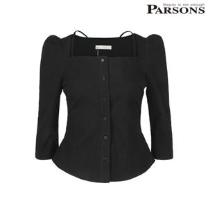 [파슨스] Seersucker Square Blouse [WHRS3BL01]