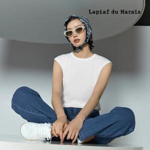 라삐아프 [체험특가] 25SS 원턱 롤업 데님 [런칭 가격 39,900원]