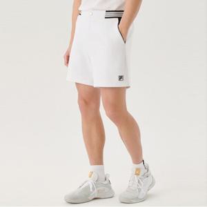 [휠라] 정상* 89,000원 경량 스트레치 세탄타 반바지(FS2TRG2301X_WHI)