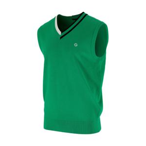 [엘르골프]23년 남성여름 V넥 사선조직 조끼 스웨터 [6J33101]