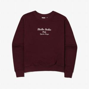 [FILA] TAG가69,000원 여성 루즈핏 소프트 기모 맨투맨(FS2POE41