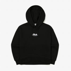 [FILA] 여성 루즈핏 기모 후드티 (FS2POE4152F_BLK)