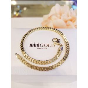 미니골드 14K 아쥬레 체인팔찌 16cm(mal00142)BLEM4078
