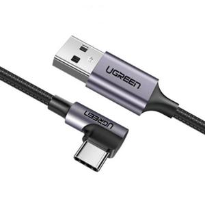 90도 C타입 고속충전케이블(2m/U-50942/유그린)