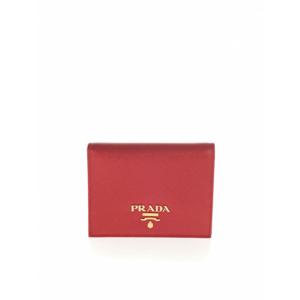 [PRADA] 여성 지갑 purses 로고 인 Fire 컬러 1MV204QWAF068Z 레드 /8