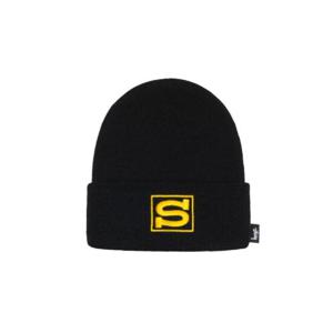 스투시 S 스포츠 커프 비니 블랙 1321220