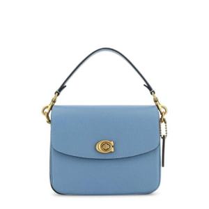 여성 Coach 캐시 폴드오버 크로스바디 백 B4BLUEBELL