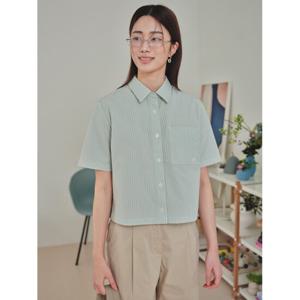 [폴햄] 여 쿨링 크롭 셔츠 PHF2WC2182