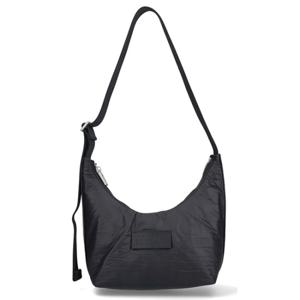 25 SS MM6 메종 마르지엘라 넘버 패치 나일론 호보 숄더백 블랙 SB5ZI0011 P6993 T8013