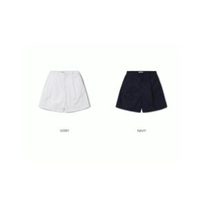 [후아유] 여성 쿨링 핀턱 치노 반바지 / Cooling Pin Tuck Chino Shorts WHTHF2433F