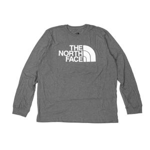노스페이스 롱 슬리브 하프 돔 티셔츠 그레이 화이트 NF0A811OGAZ1