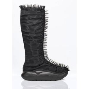 25 SS UGG Collina Strada 여성 러플 톨 부츠 1170914 BLK TP840387062