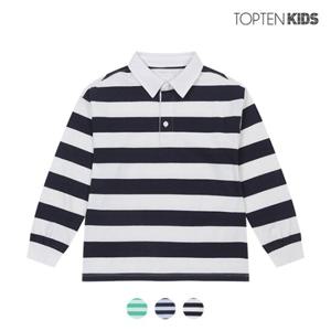 [탑텐키즈][탑텐키즈] 남아 카라 럭비 티셔츠_MKD1TS1201