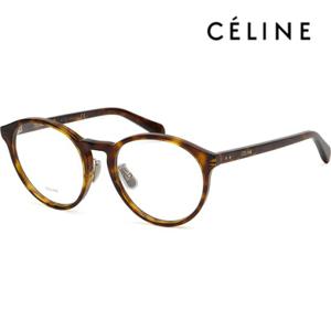 셀린느 안경테 CL50028J 054 호피 라운드 아시안핏 데일리 뿔테