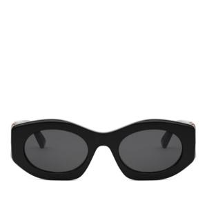 불가리 블랙 라운드 선글라스 BV40049I 01A BLACK 51