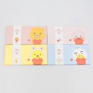 카카오프렌즈 가로봉투 세트