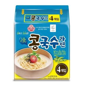 오뚜기 콩국수라면 135g x4 무