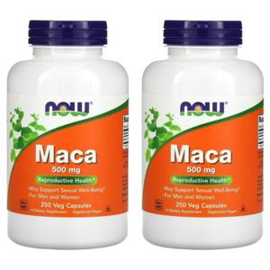 NOW Foods 나우푸드 마카 500mg 250베지캡슐 2팩