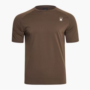 [스파이더] 공용 에센셜 로고 반팔 티셔츠 SPIMCNRS122UBRW