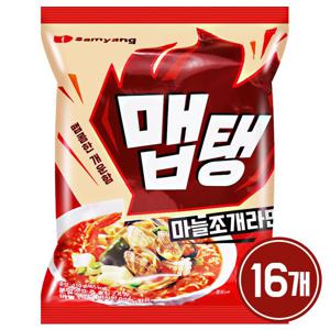 삼양 맵탱 마늘조개라면 110g 16개