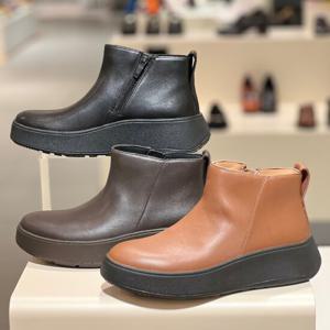 핏플랍24FW F-모드 플랫폼 레더 여성 앵클 부츠 FFSO4F609 3종택일