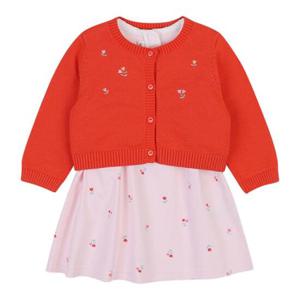 [아가방]오드튤립가디건원피스세트(ORANGE) 01S124051