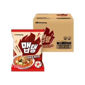 맵탱 마늘조개라면 110g x 32입