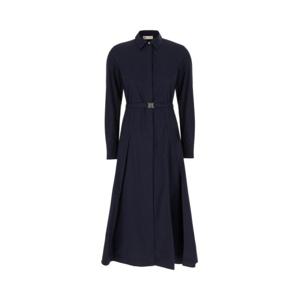 토리버치 미디 원피스 164803411 MEDIUM NAVY DOM