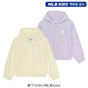 [MLB키즈US] (7FWJB0553) 걸스 스포티브 스트레치 홑겹 바람막이 아동바람막이 키즈바람막이