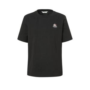 헤지스 여성 25SS 시즌오프HAZZYS HARRY 반팔 크루넥 티셔츠 블랙 HSTS5BL51BK