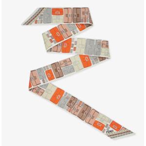 펜디 머플러 스카프 FXT011AUMEF1PMI ORANGE DOM